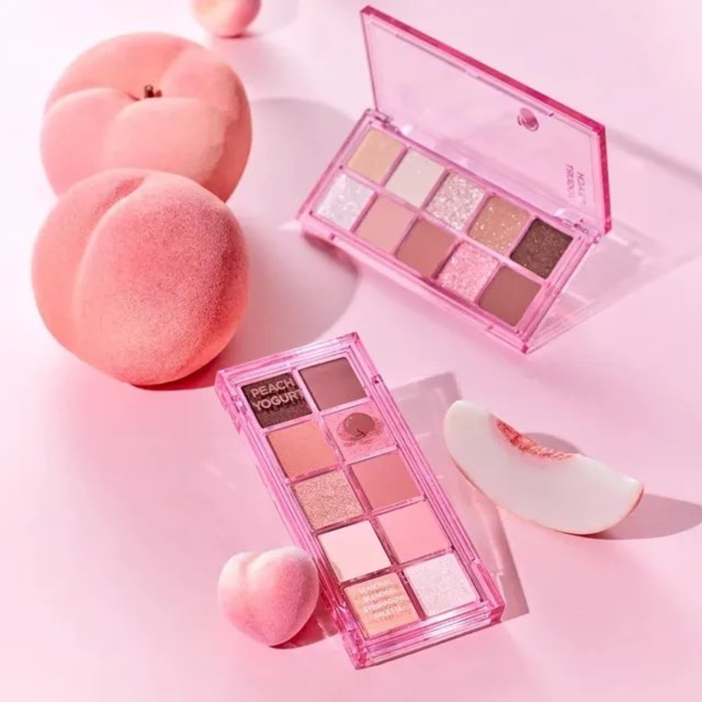 Peach C‎ Seasonal Blending Eyeshadow Palette 06 Peach Yogurt Korean Makeup 9.4g